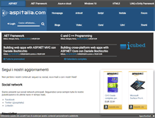 Tablet Screenshot of feed.aspitalia.com