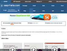 Tablet Screenshot of media.aspitalia.com