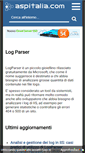 Mobile Screenshot of logparser.aspitalia.com