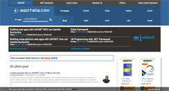 Desktop Screenshot of blogs.aspitalia.com