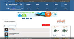 Desktop Screenshot of forum.aspitalia.com