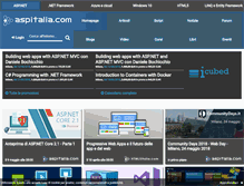 Tablet Screenshot of competitions.aspitalia.com
